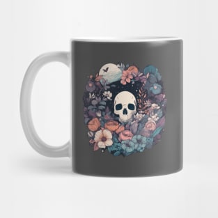 bones and vintage botany Mug